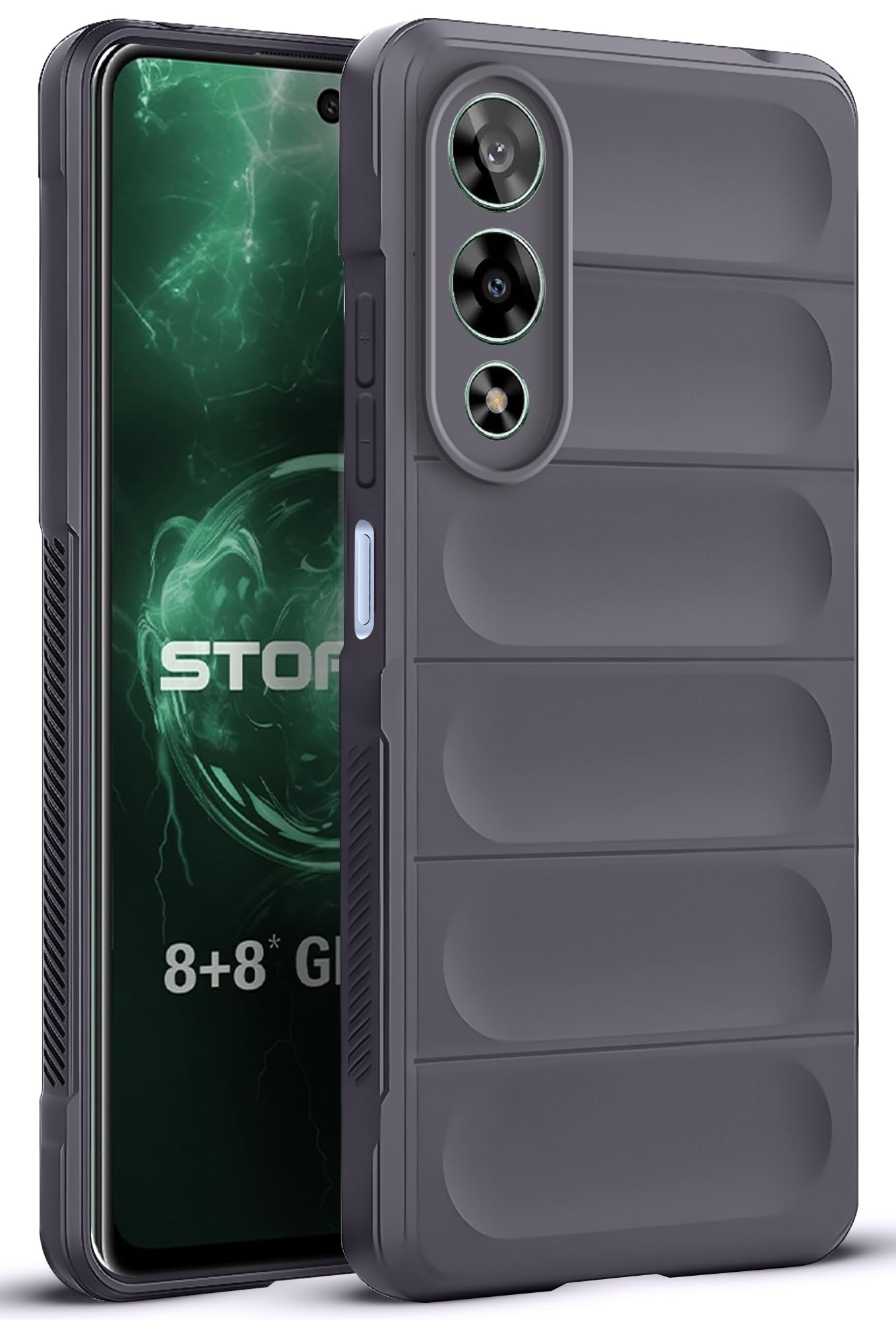 Mr. Case Liquid Silicone Case for Lava Strom 5G | Comfort Grip Soft Touch Matte TPU | - Gray (B0CS9HRH4J) Amazon Price History, Amazon Price Tracker