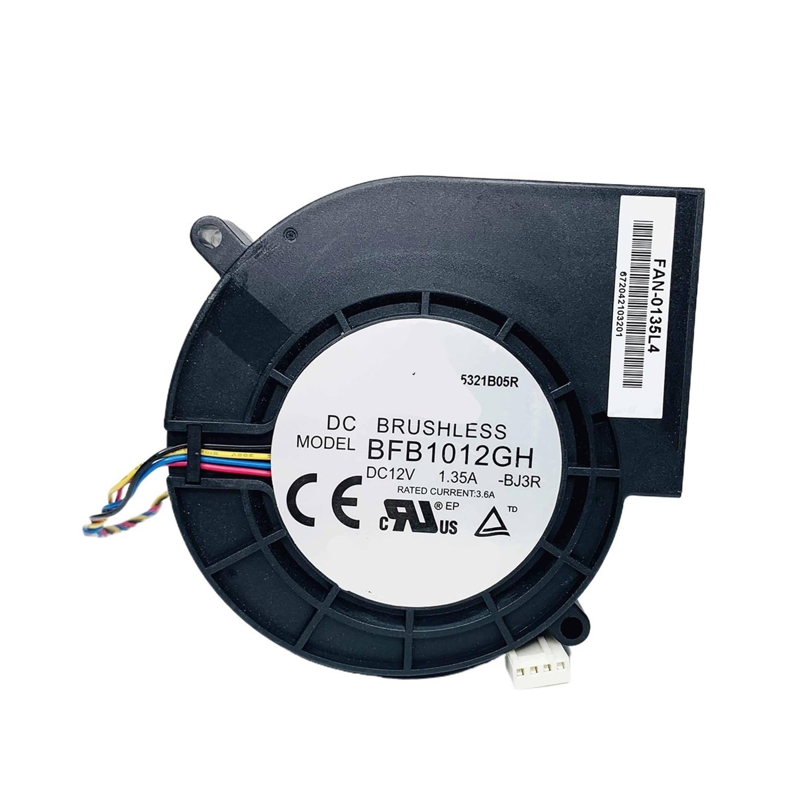 Ventilateur BFB1012GH 12V 1.35A pour refroidissement de turbine 9733