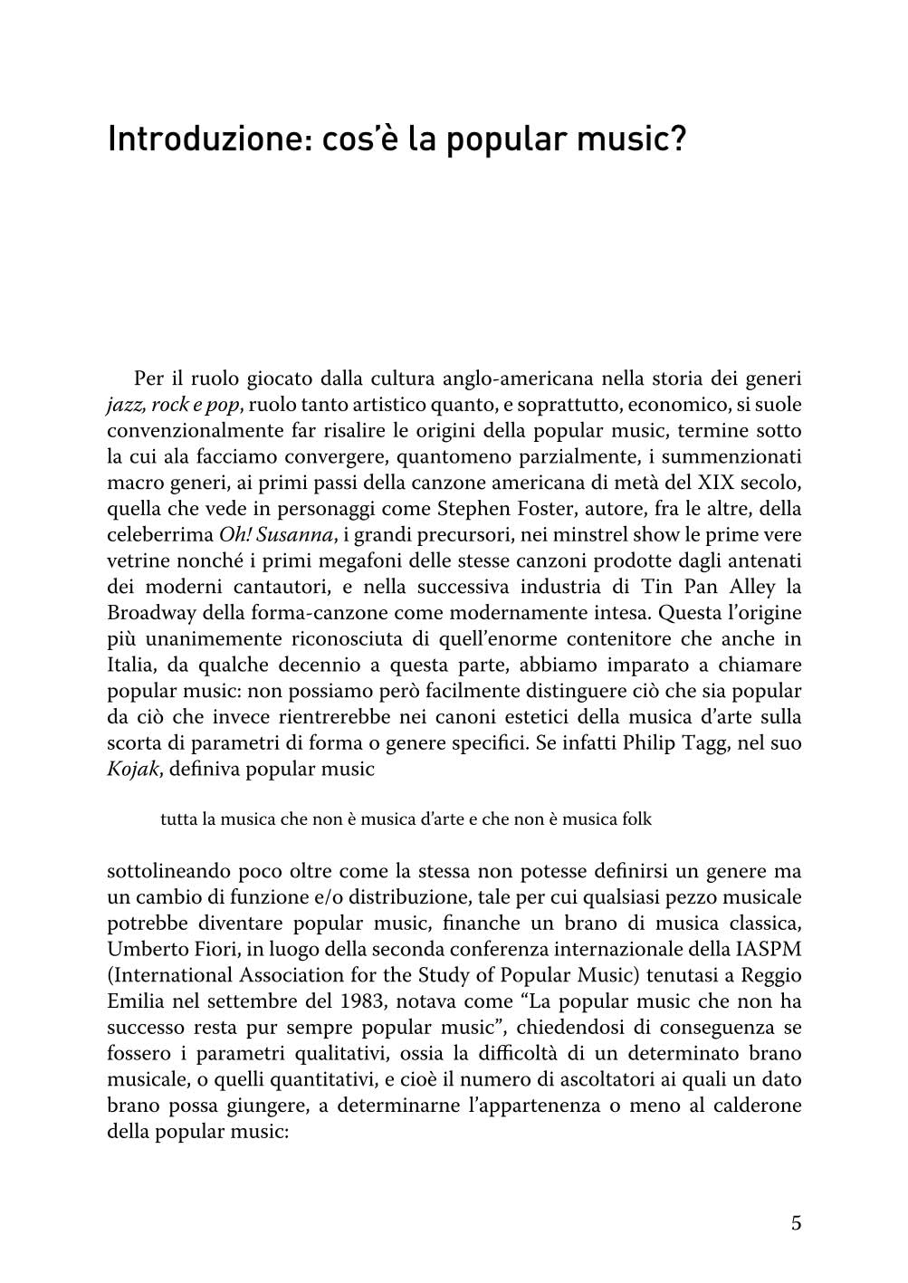 Manuale di storia della popular music e del jazz. Nuova ediz.