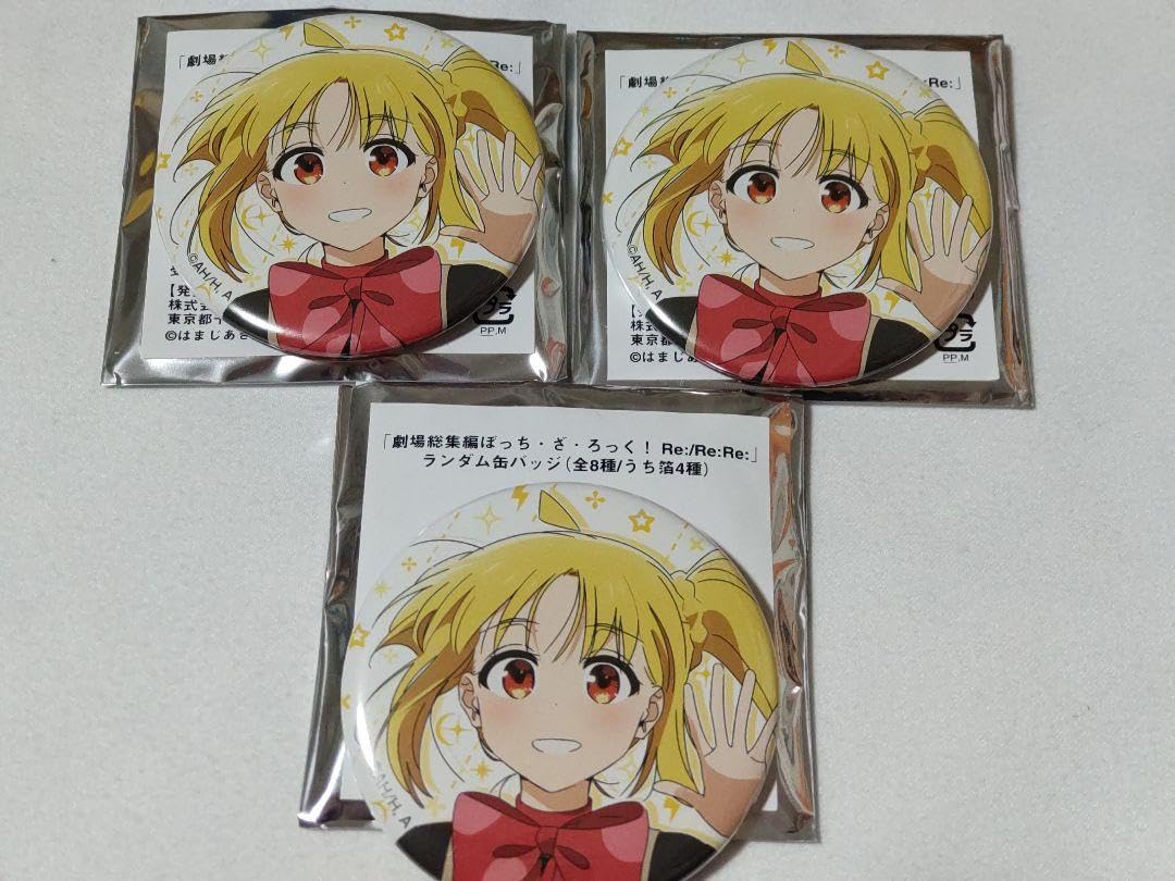 ぼっち・ざ・ろっく！伊地知虹夏缶バッジ3個セット