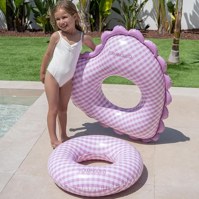Foto 5 de 8 de Flamingueo Flotador - Hinchable para Niños - para Playa y Piscina - Forma Donut - PVC Resistente