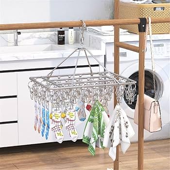 Amazon.co.jp: ハンガー ピンチハンガー ステンレス 40ピンチ