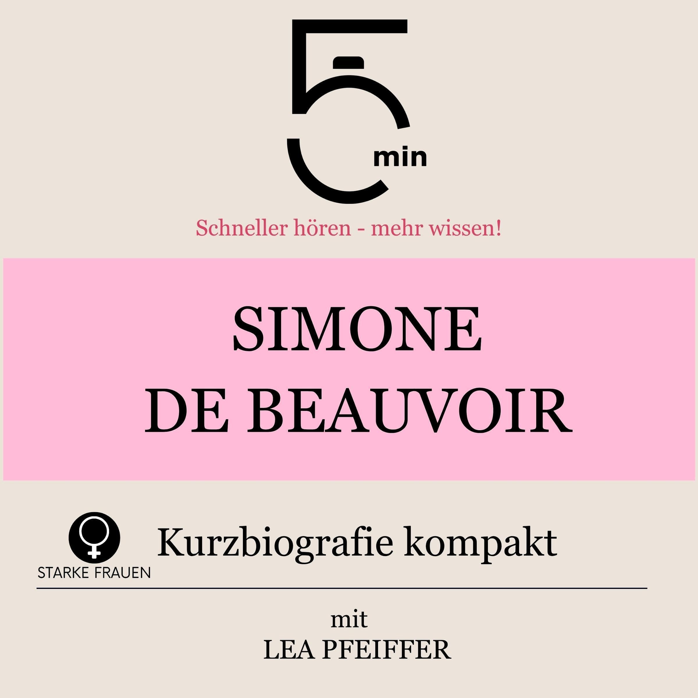 Cover art for Simone de Beauvoir - Kurzbiografie kompakt