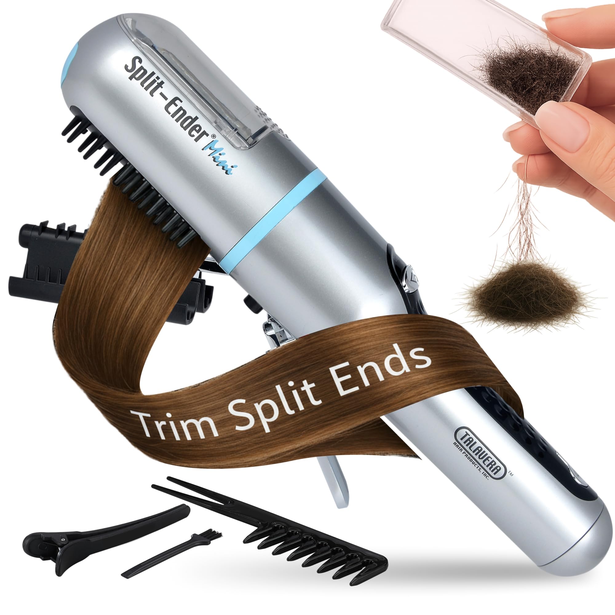 Split Ender Mini End Hair Trimmer - Blue