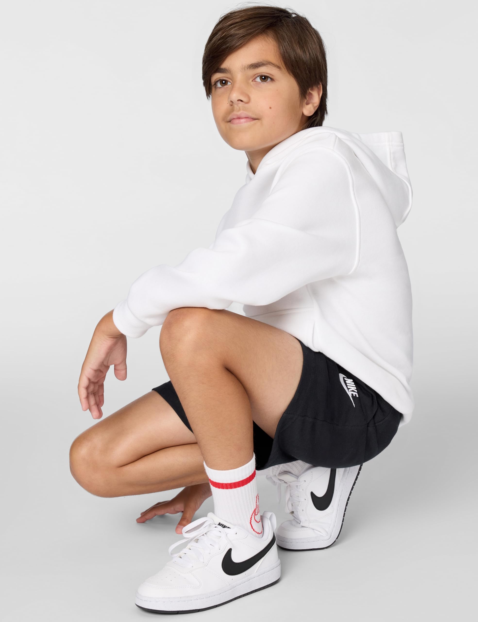 NIKE Club Knit 6in Lbr - Shorty Uniseks - dzieci
