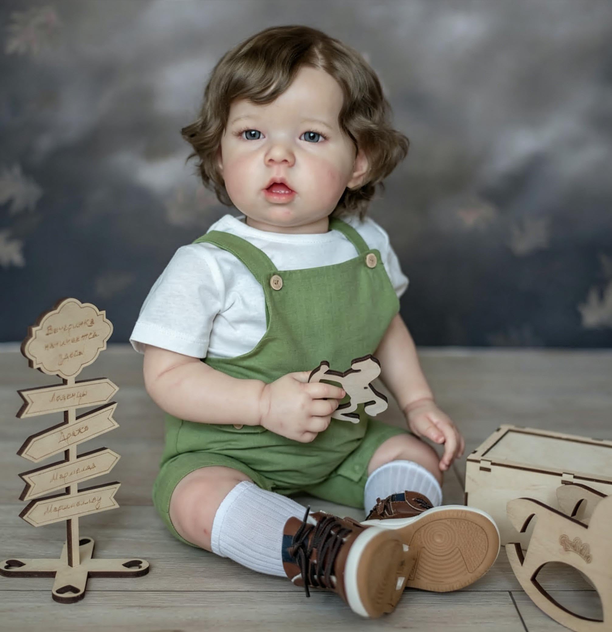 RXDOLL Realistyczne lalki Reborn Baby Dolls silikonowe całe ciało winyl 50 cm anatomicznie poprawny chłopiec pełna silikonowa lalka bobas realistyczna lalka noworodka niemowlęta prawdziwe życie lalki