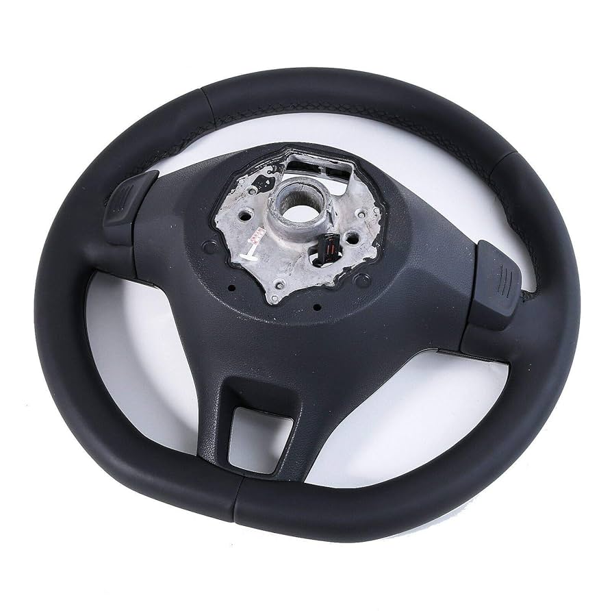 Northwolf Black Multifunction Steering Wheel With Heated For