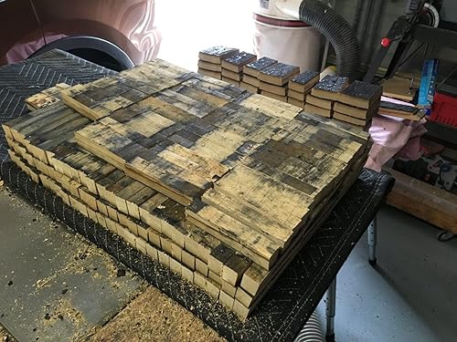 Miniatura 4 de Fresh From America's Favorite Distillery - Whiskey Barrel Pen Blank From A Used Oak Whiskey Barrel With 2 COAs each.