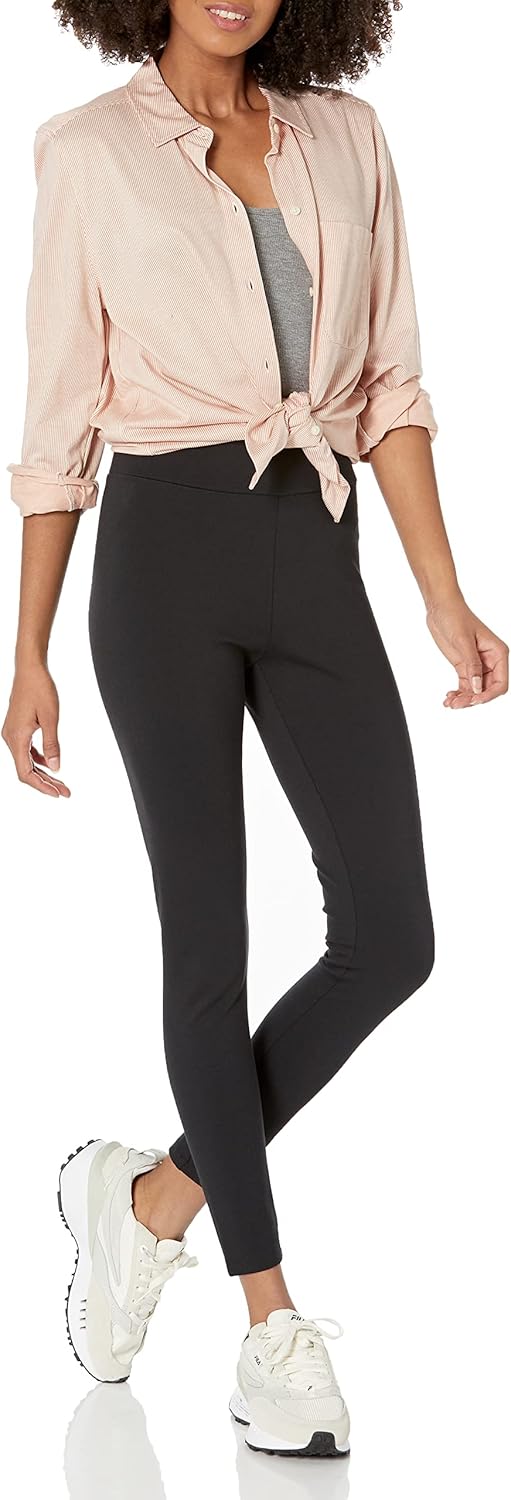 Daily Ritual Women's Ponte Knit Legging - Image 4