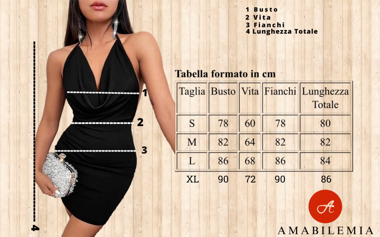 Vestito Sexy Donna Nero Mini Abito Elegante Estivo Vestito Corto da Sera Senza Maniche Miniabito Aderente Estate Casual Discoteca Cocktail AM086