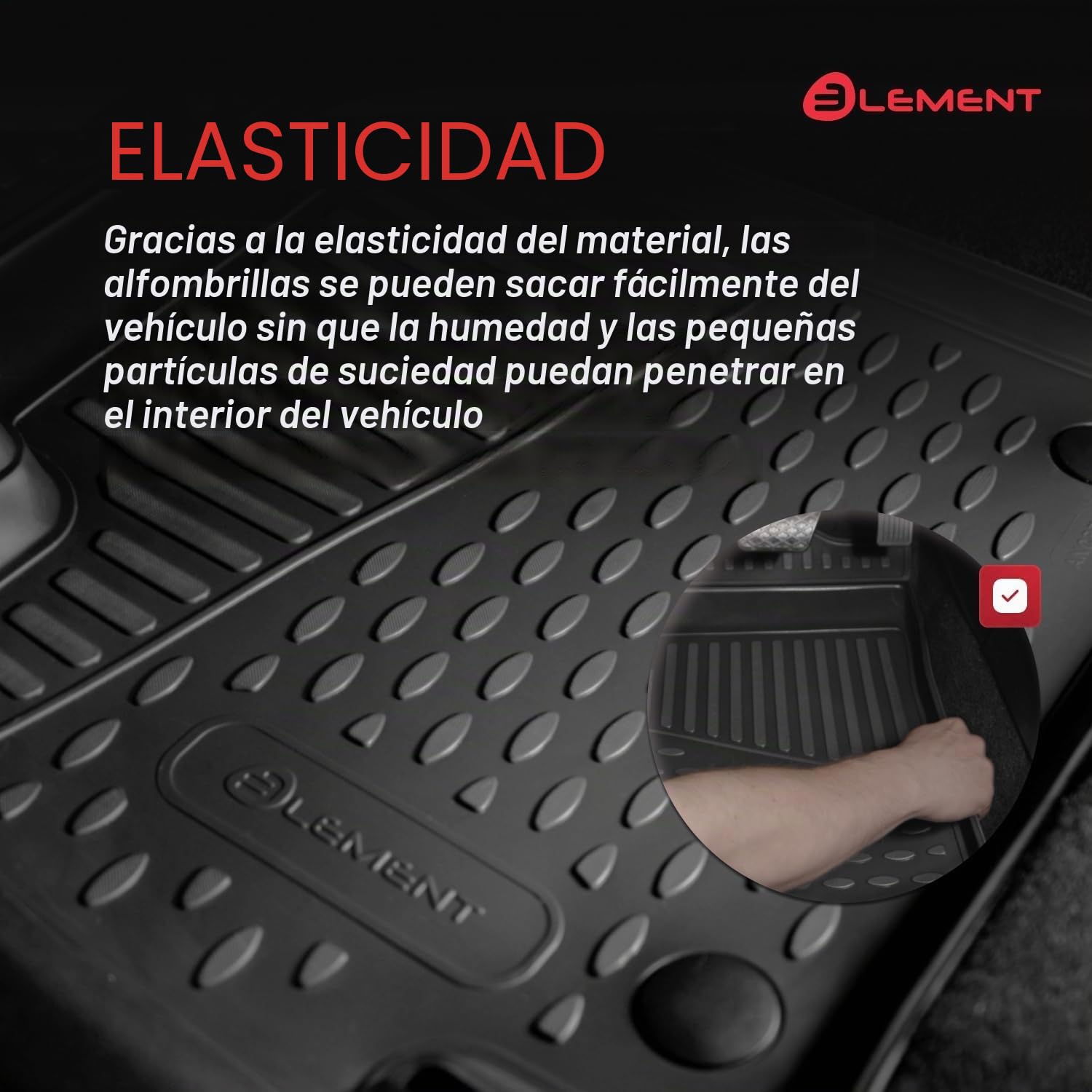 3D Alfombrillas Interior de Coche a Medida TPE Volkswagen Touran II, 2015->, 5 Seats, Minivan, 4 pcs.