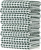 Vista 13 de SALAS Toallas de algodón para secar platos de cocina, toallas de rizo de celosía, paños de cocina altamente absorbentes con lazo para colgar, 16 x