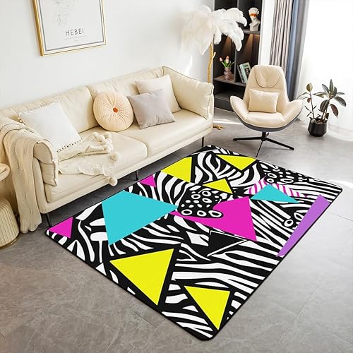 Miniatura 110 de Erosebridal Alfombra gamepad de 3 x 5 pies, diseño musical, color negro y gris con auriculares para niños Multicolor 44,Multi 04,Multi 08,Multi