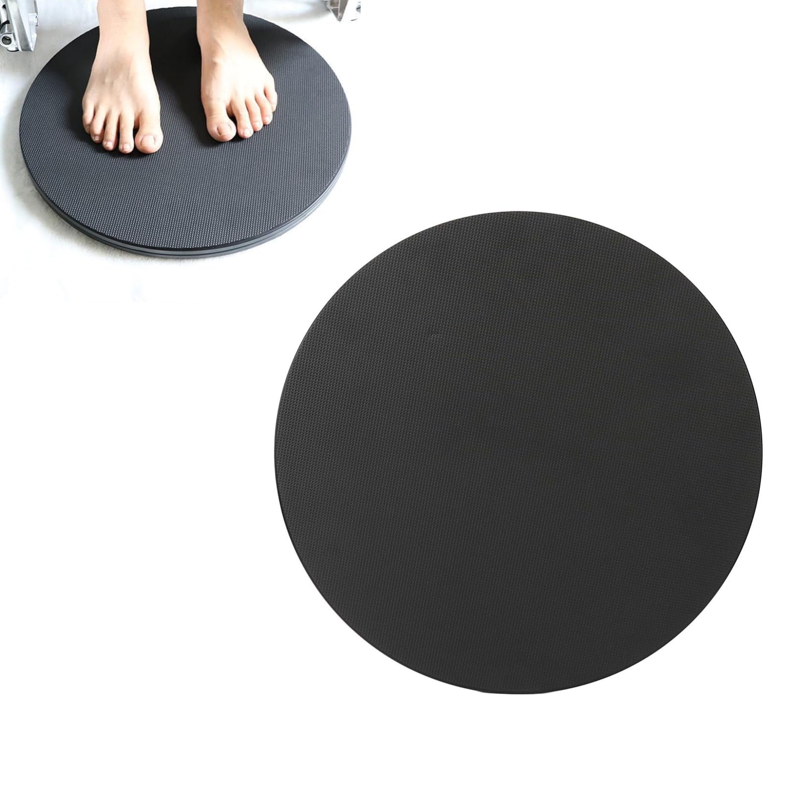 Disco De Transferencia De Pacientes,Plato Giratorio Con Rotación Continua De 360°,Disco De Transferencia Antideslizante,Ayuda Para Trasladar 40.5 Cm Ayuda De Tablas Deslizantes