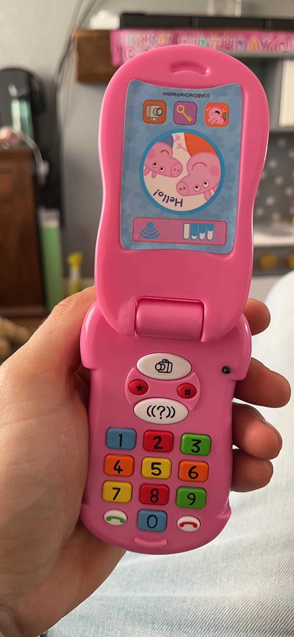 Peppa Pig PP06 Peppa's Flip Learn Toy Phone for Ireland Ubuy