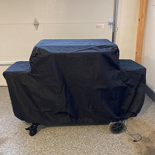 Miniatura 7 de Cubierta para parrilla Pit Boss de 3 quemadores Ultimate Lift-Off Grill PB3BGD2, resistente al agua, Pit Boss Sierra Plancha 3B Ultimate