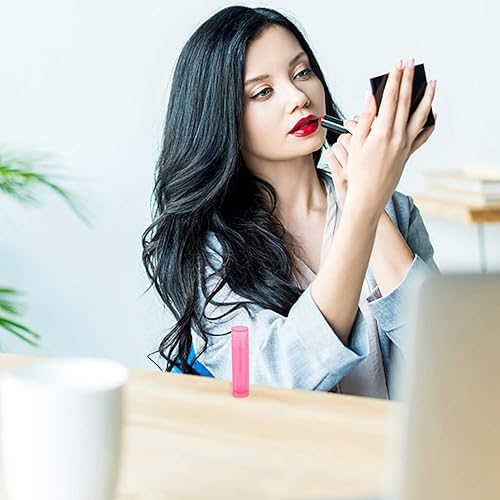 MERRYHAPY Empty Lip Gloss Tube 5g Lipstick Tube Diy Tool Refillable Cosmetic Containers