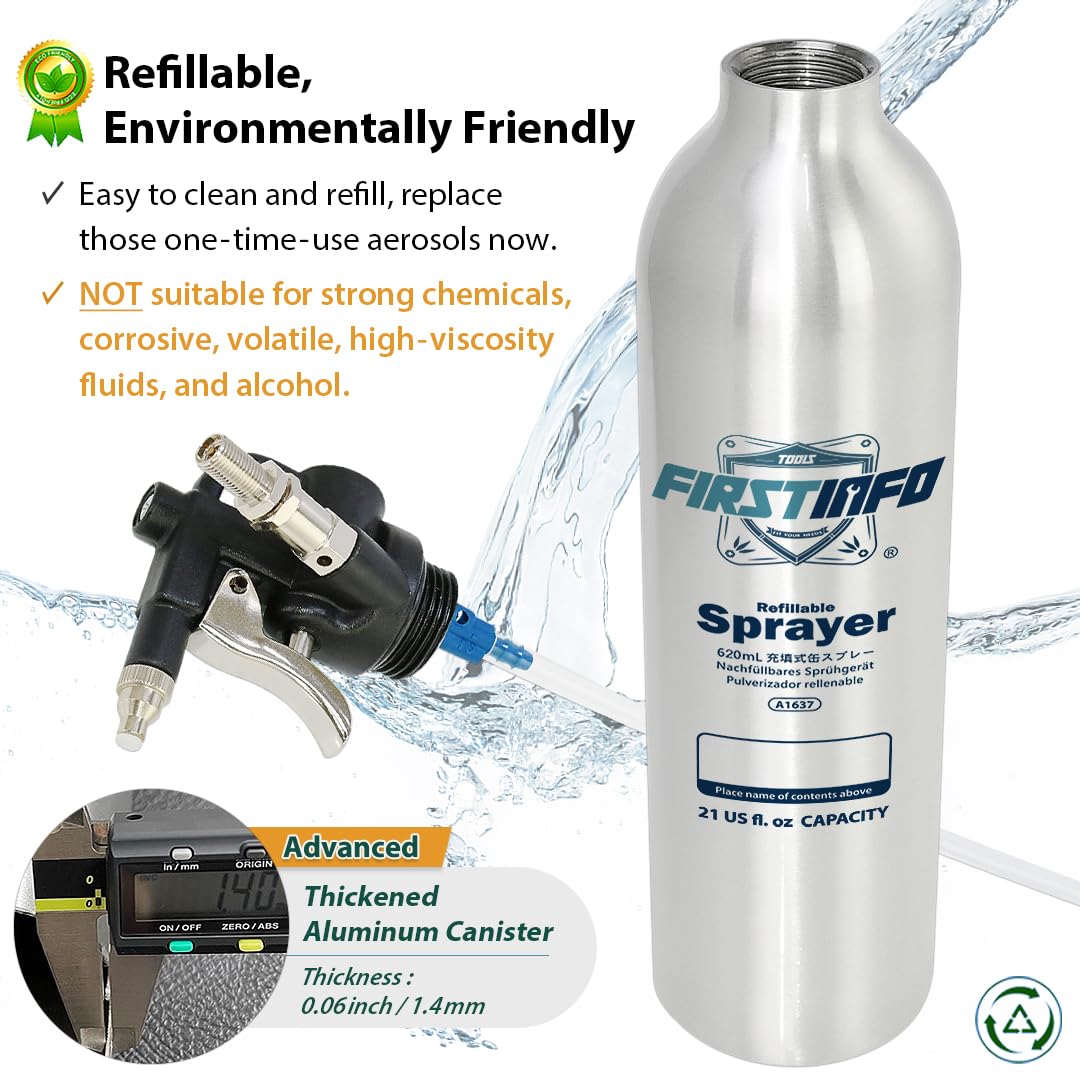 FIRSTINFO A1637 A1637 Łódź do czyszczenia hamulców Aluminium 620ml