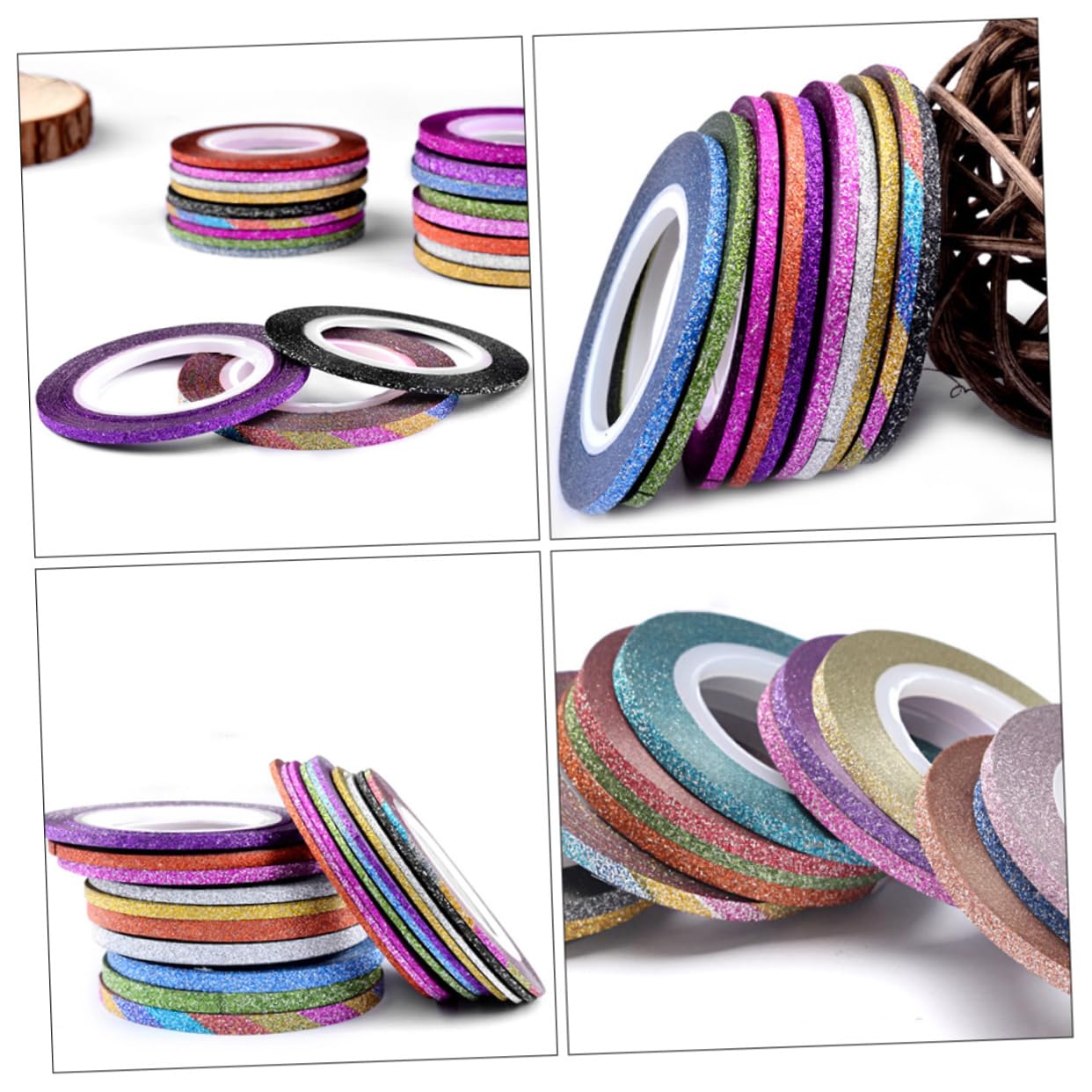 Healeved 120pezzi Per Nail Art Adesivi Decorativi Per Unghie Decorazioni Unghie Professionali