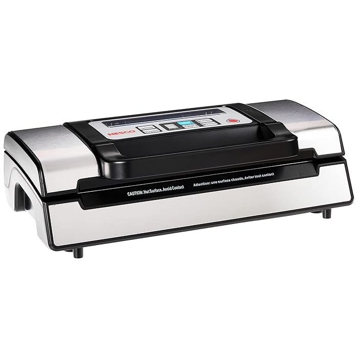 Buy Nesco Deluxe Food VS12 Vacuum Sealer, 130 Watts, Kit Bags