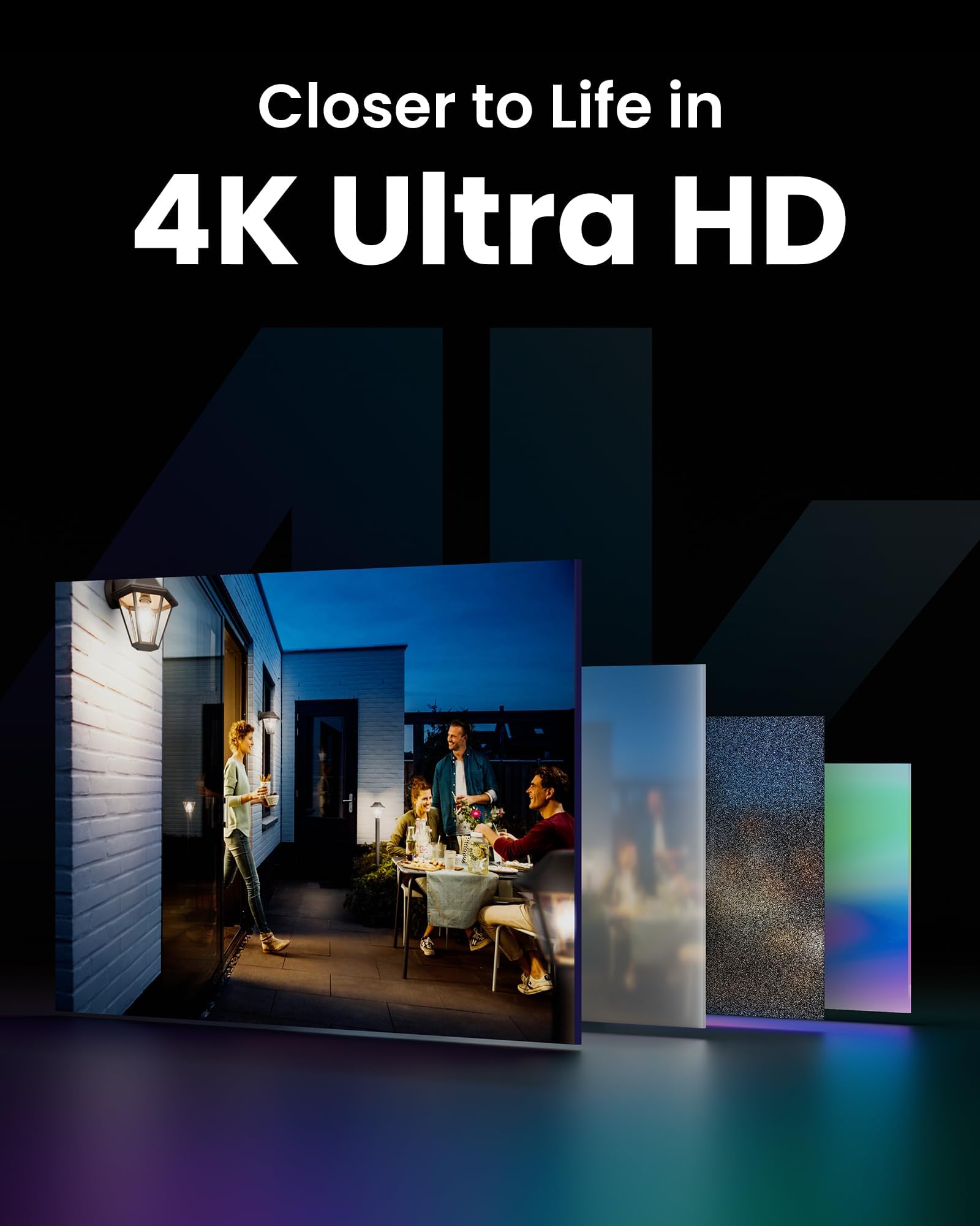 ZOSI 4K Cámara de Vigilancia Exterior WiFi-6, Cámara Adicional para ZOSI 8MP CCTV Kit de Videovigilancia WiFi-6, Imagen Color Día y Noche, Audio Bidireccional