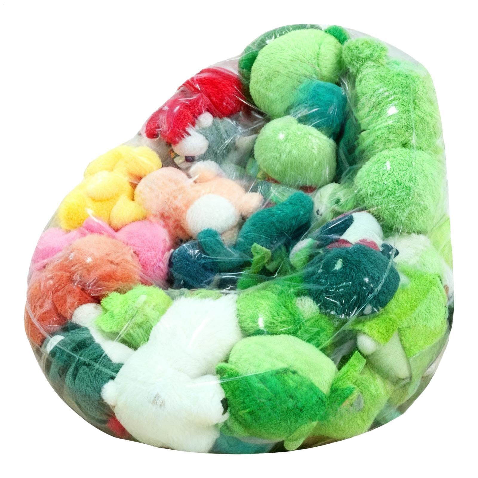 Housse De Fauteuil Poire | Grande Imperméable Vide PVC | Rangement pour Animaux en Peluche Et Chaises,pour Chambre Dortoir Salon Garderie Appartement Tout-Petits Filles Adultes Adolescents