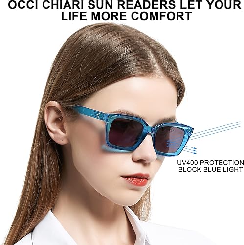 Miniatura 8 de OCCI CHIARI Lentes de sol lectores para mujer 2.5 lentes de sol de lectura con ampliación UV400 para exteriores (1.0 1.25 1.5 1.75 2.0 2.25 2.5 2.75