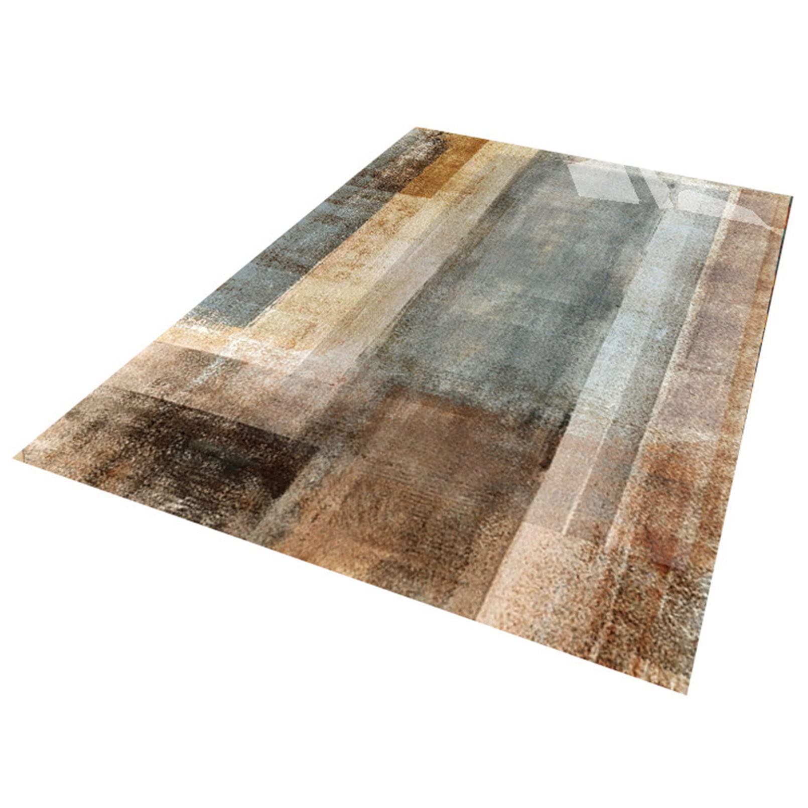 Tapis de salon uni sobre polaire courte tapis intérieur extérieur cuisine balcon terrasse
