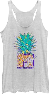 Women's MTV Pineapple Logo Racerback Tank Top