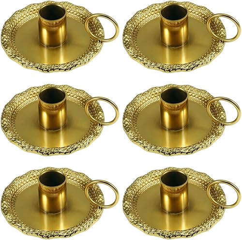 Portavelas cónicos, portavelas romántico, para centro de mesa, recepción de boda, festivo, Navidad, decoración de mantel y decoración del hogar