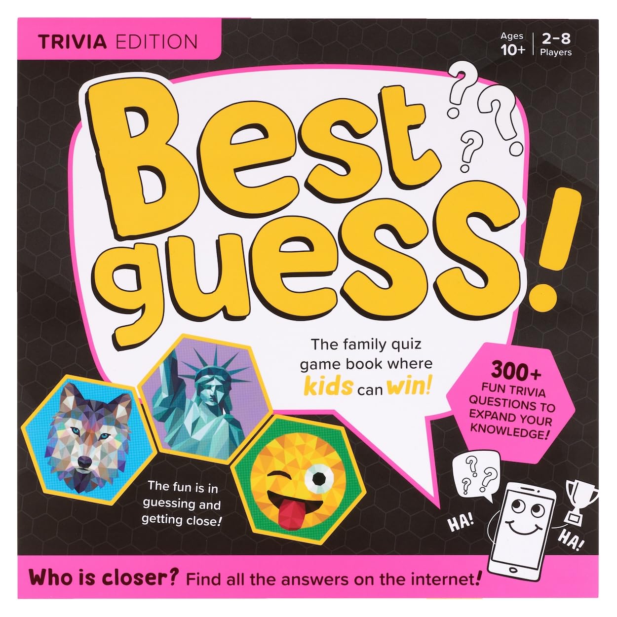 Best Guess! Trivia: A Family Quiz Game Book Where Kids Can Win!