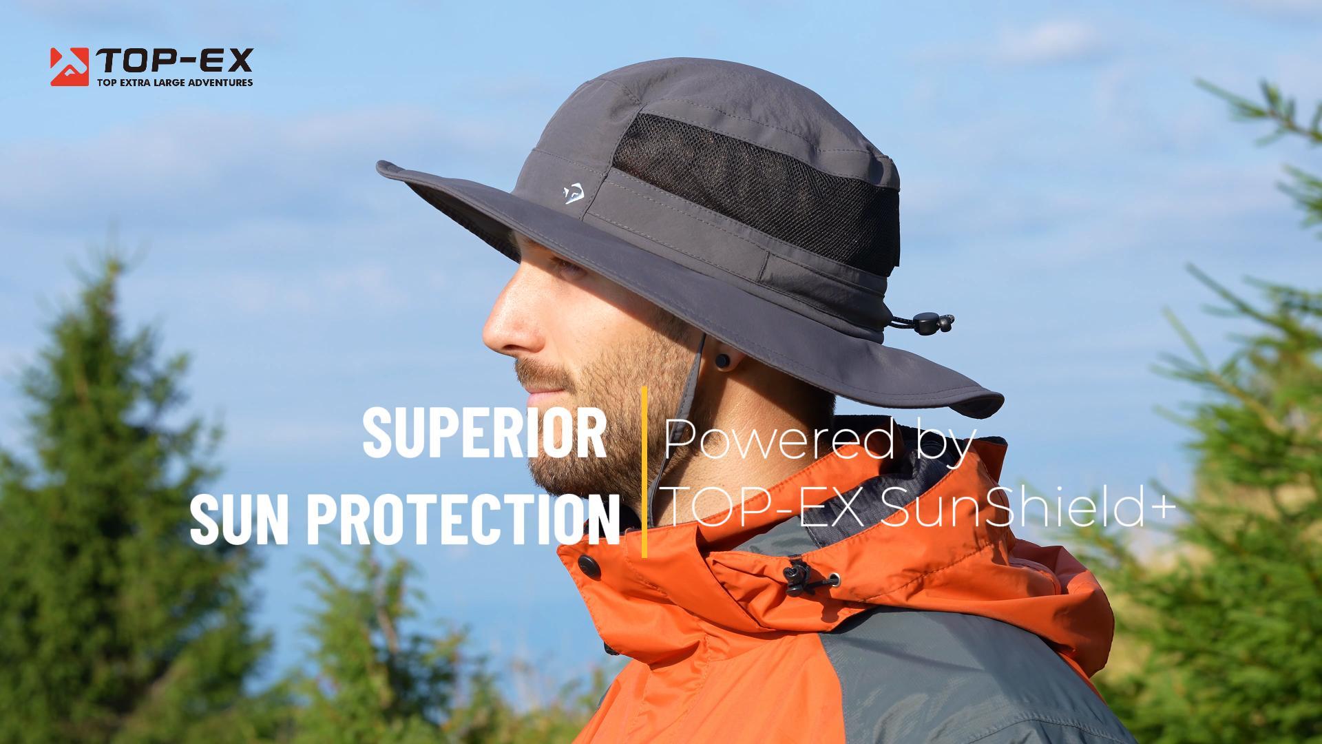 Sombrero SunShield con protección UPF 50+, ala ancha miniatura 7