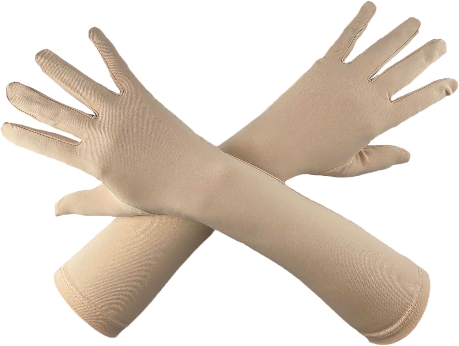 Women's and Men's Spandex Costume Gloves 15" Elbow Length Halloween Cosplay Party Gloves