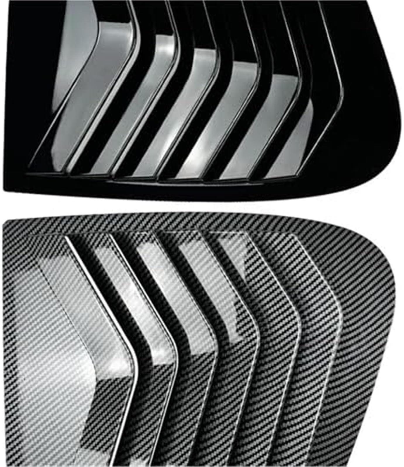 Protector de Cristal Trasero Cubierta de Sombra para Ventana Trasera, para F20 F21 118I 120I 125I M135i Hatchback 2011-2021(Black Glossy Black)