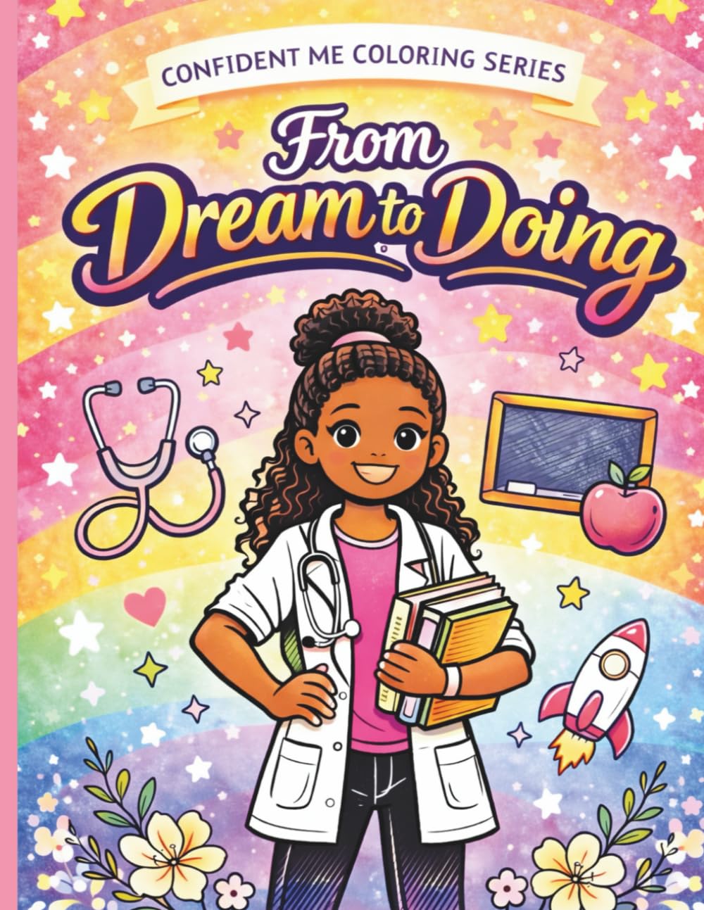 From Dream to Doing: A Career Journey Coloring Book for Confident Girls