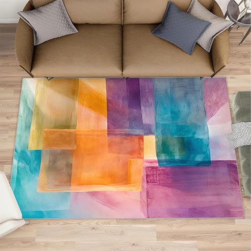 Miniatura 60 de Alfombras temáticas de hacker para dormitorio, alfombra digital de arte abstracto, alfombras Cyberpunk para sala de estar, alfombra antideslizante