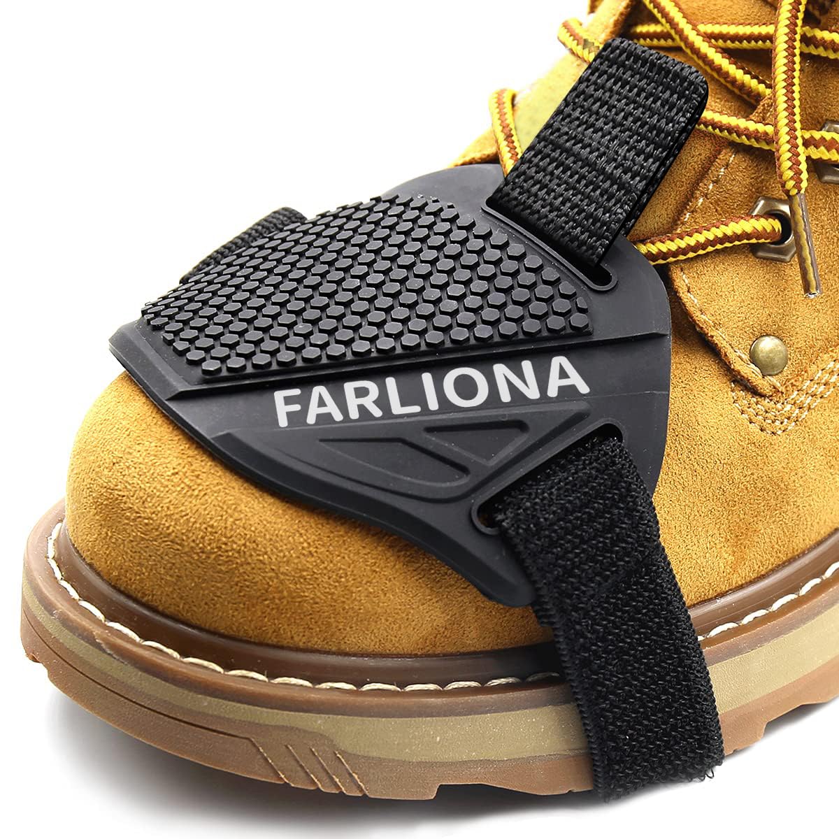 Motorcycle Motorbike shift Pad, Shoe Boot Cover Protector, Useful Gear Shifter Accessories, Black, Medium