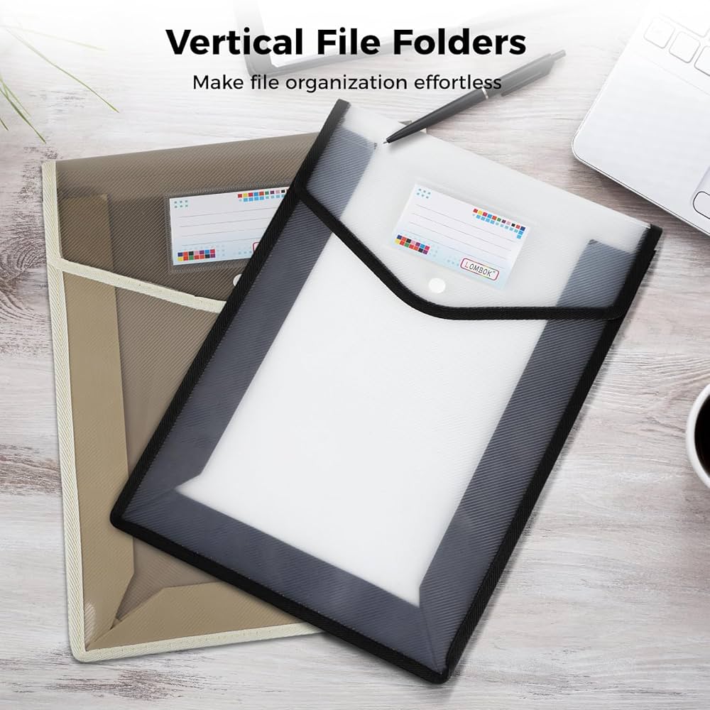 Amazon | B4 プラスチックファイルフォルダー 封筒 拡張ファイル