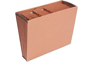 Staples 595369 Heavy-Duty Monthly Expanding File for Documents