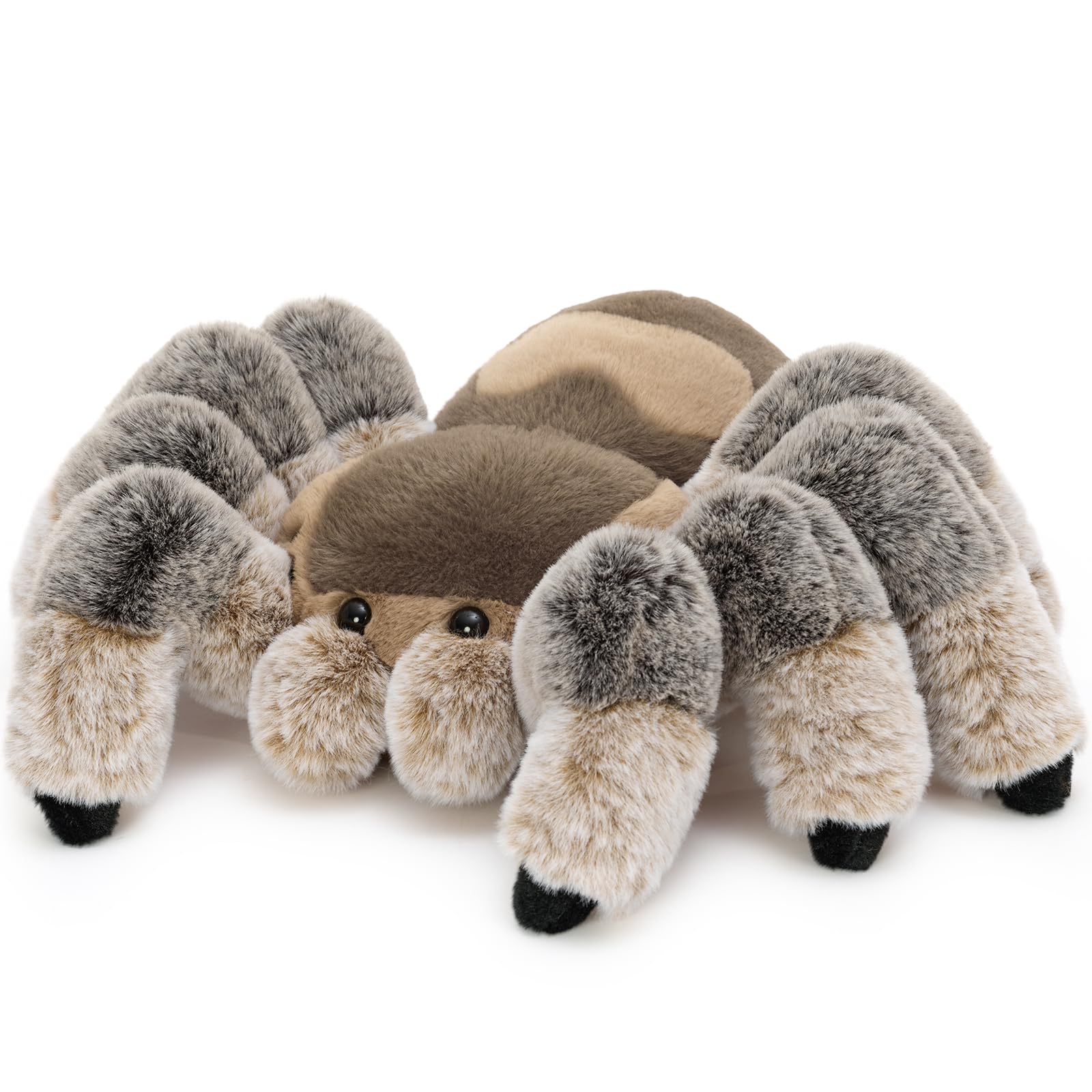 MorisMos Big Spider Teddy Soft Toy, 45cm Realistic Spider Stuffed Animal, Cute Halloween Simulation Animal Plush Present for Kids Halloween Birthday Christmas — image 1