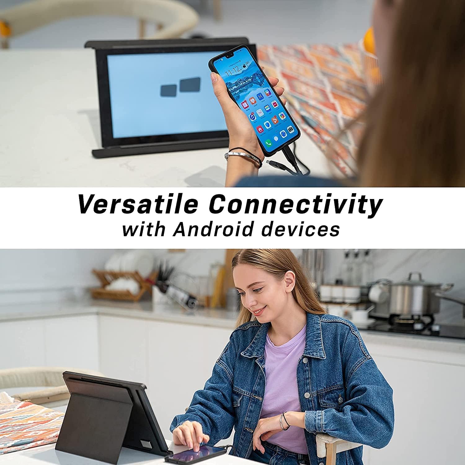 Amazon.com: Mobile Pixels Trio Max Portable Monitor, 14'' Full HD