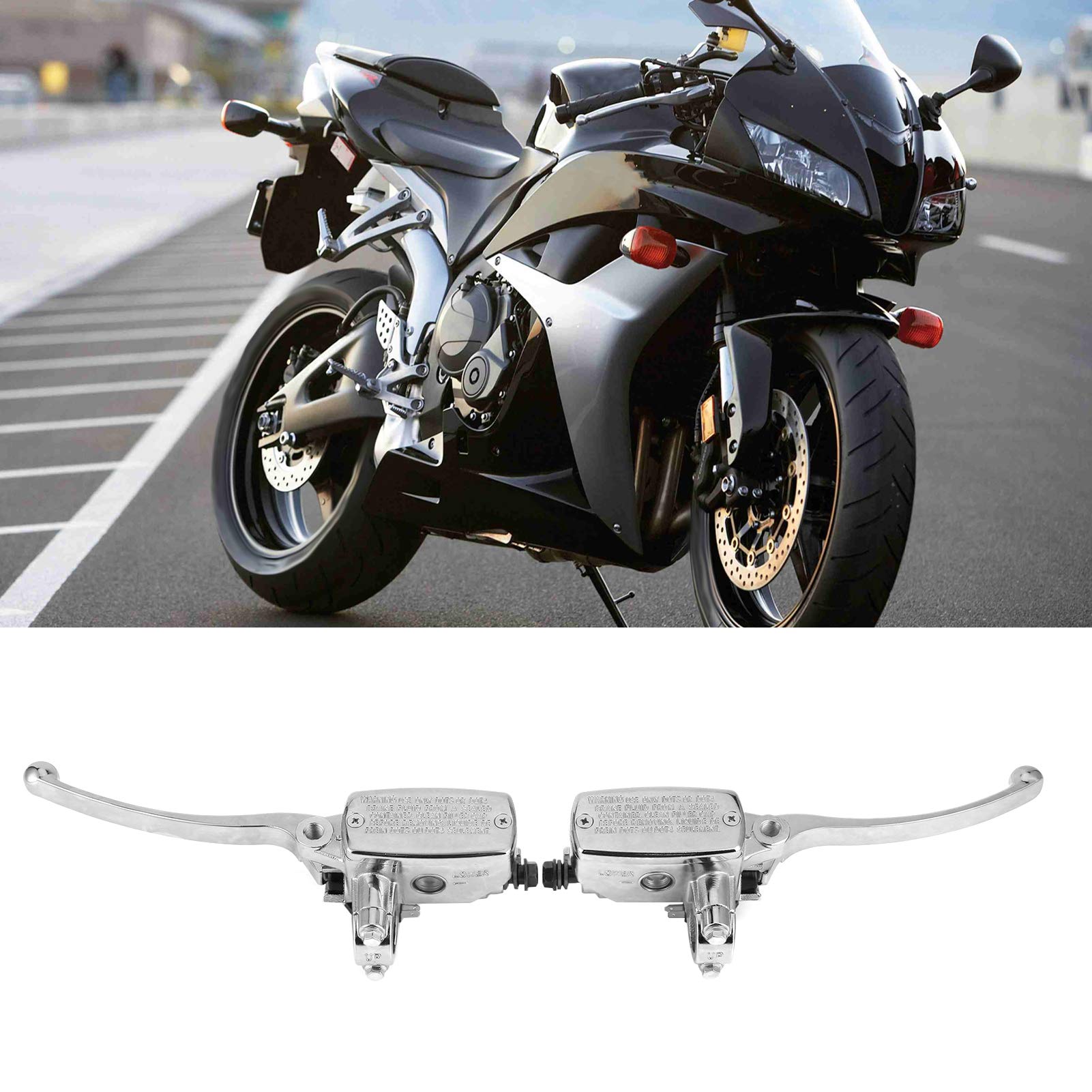 Cilindro Principale Frizione Moto - Universale Per Manubri 7/8", Lega Alluminio, Per Moto Sotto 400cc - Foto 12