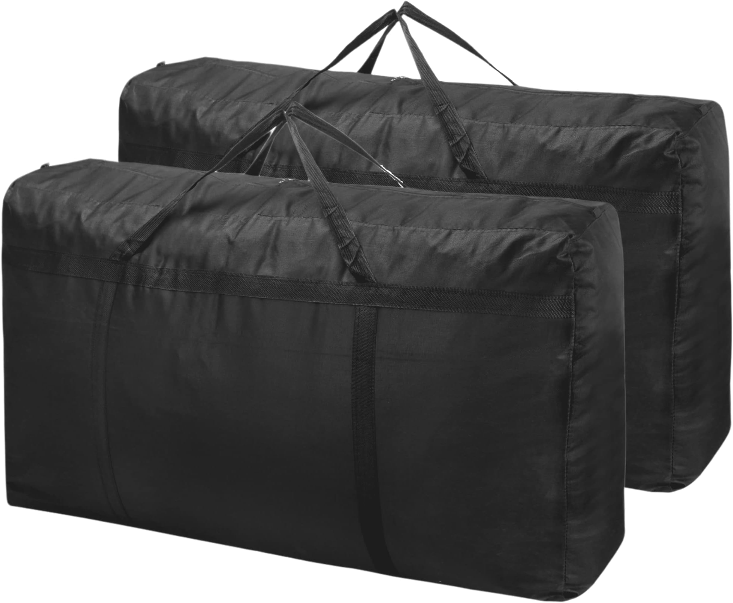 Grand sac de rangement en toile et cuir Shelter