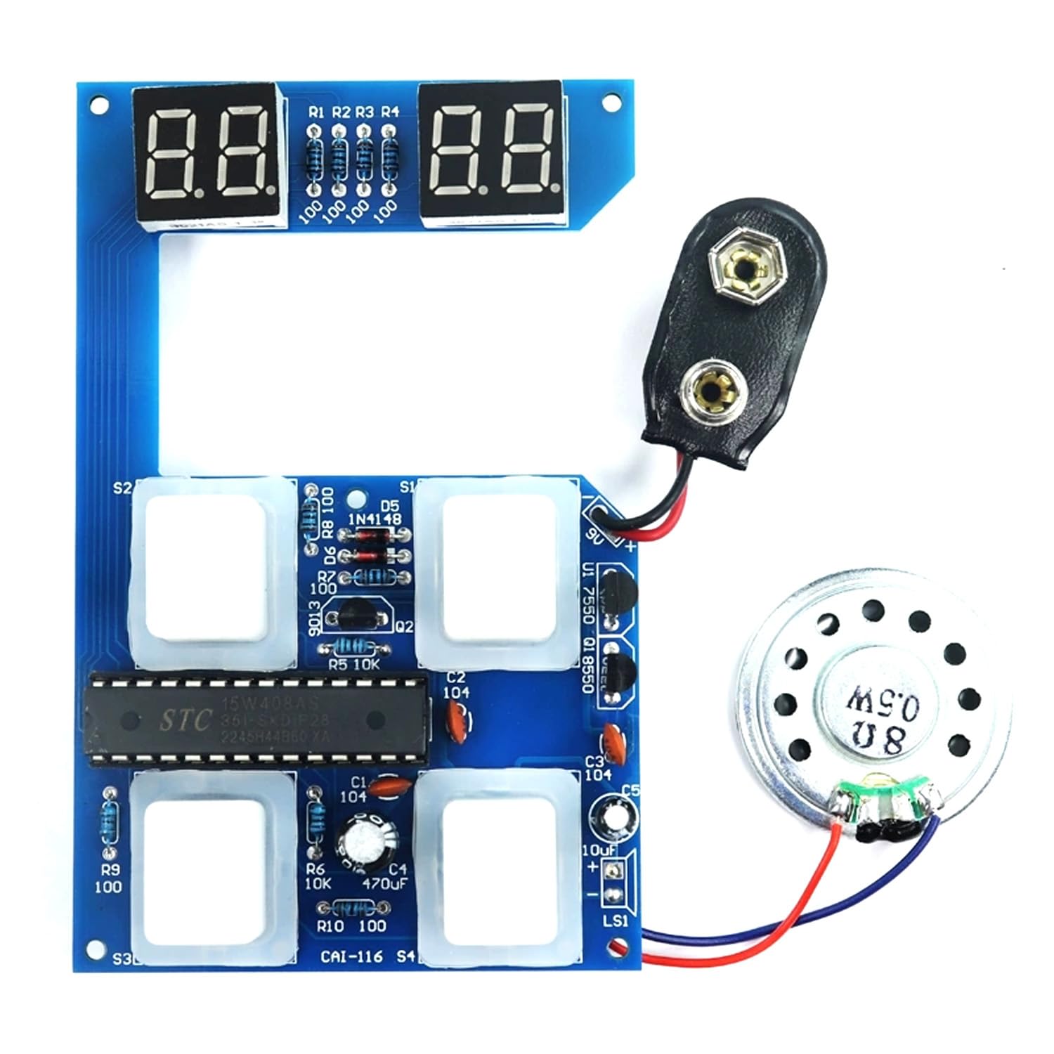 FM Radio Kit Soldering Practice Kit for Beginner STEM Educational Training Kit FM Radio Kit Soldering Practice Kit for Beginner STEM Educational Training Kit