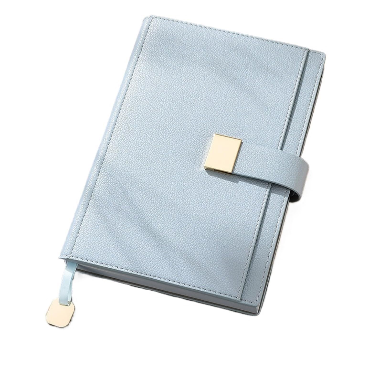 Carnet De Notes Bureau Carnet A5, Bloc-notes Simple Avec Boucle, Journal Manuscrit Cahier Adulte(Blue)