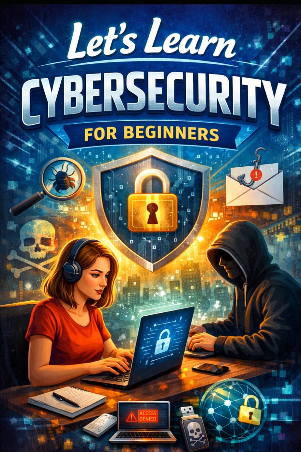 Let's Learn Cybersecurity for Beginners: A Practical Beginner's Guide to Staying Safe Online (Let's Learn for AI & Technology)