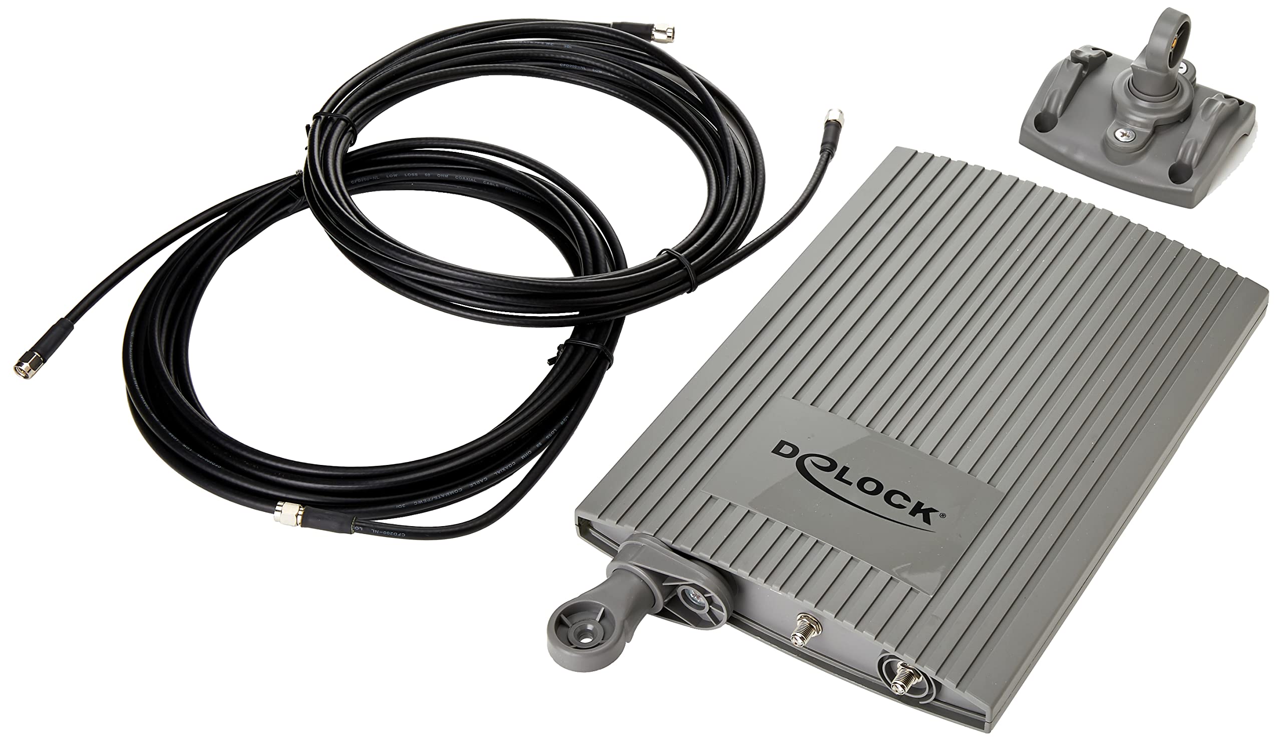 Delock 88476 LTE MIMO Antenna Band 20/1/3/7 SMA 2~4 dBi Omnidirectional Grey Outdoor