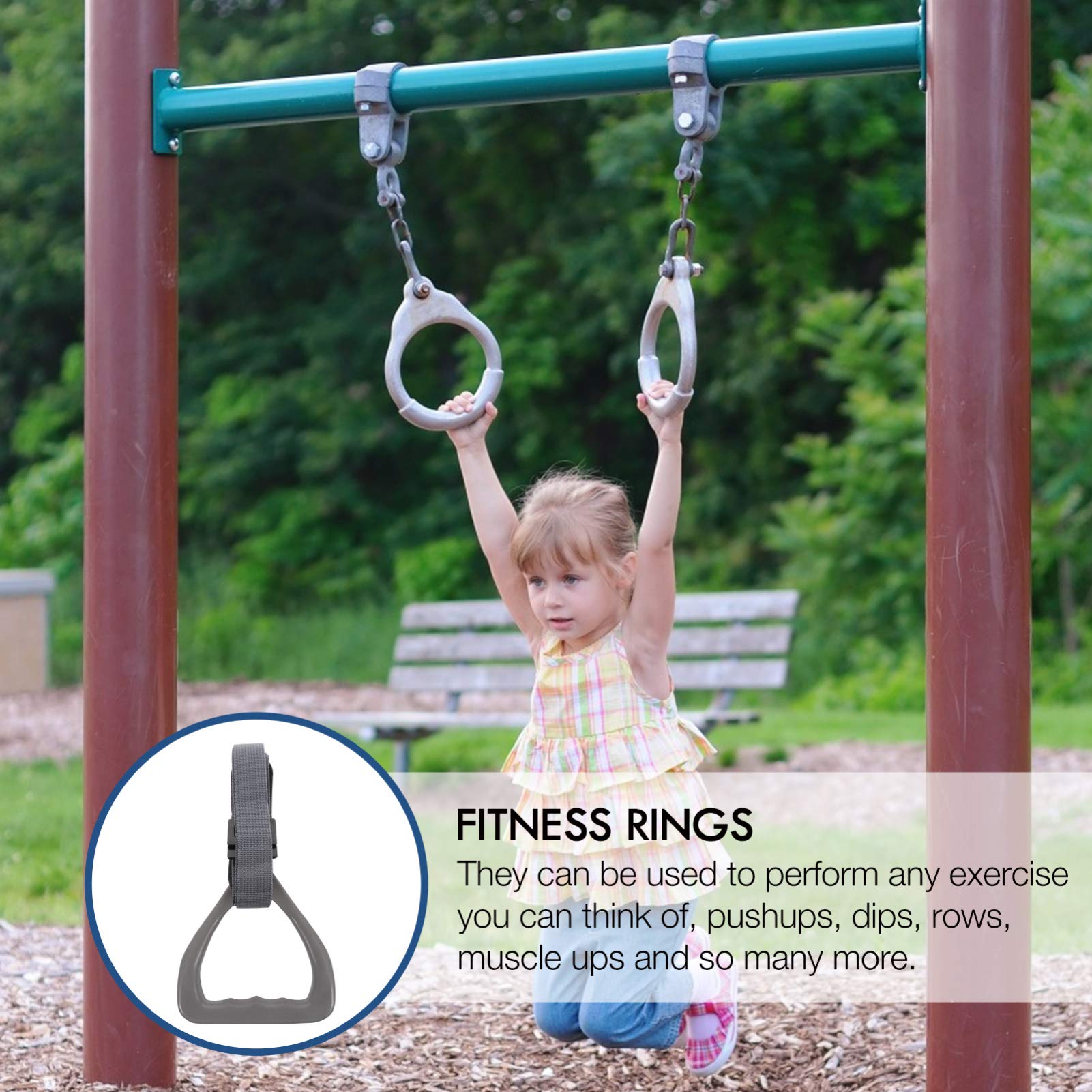 5er-Set Trainingsringe 30cm - Leichte Plastik-Ringe Für Sport & Fitness-Übungen