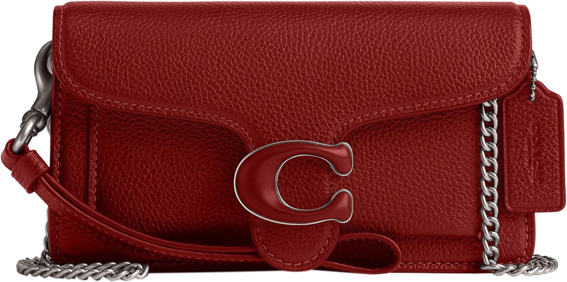 Coach Polished Pebble Tabby Wristlet