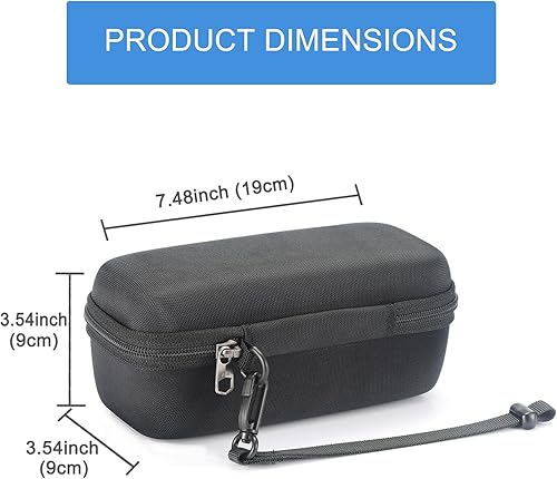 Miniatura 5 de RAIACE Estuche rígido de almacenamiento de viaje compatible con el banco de energía Anker 27650mAh 250W. (solo la caja) - Negro